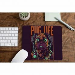 The Banyan Tee Mousepads Mouse Pad - Pug Life