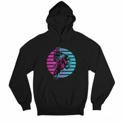 The Banyan Tee Hoodie - Retro Motocrosser