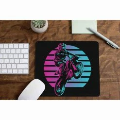 The Banyan Tee Mouse Pad - Retro Motocrosser Mousepads