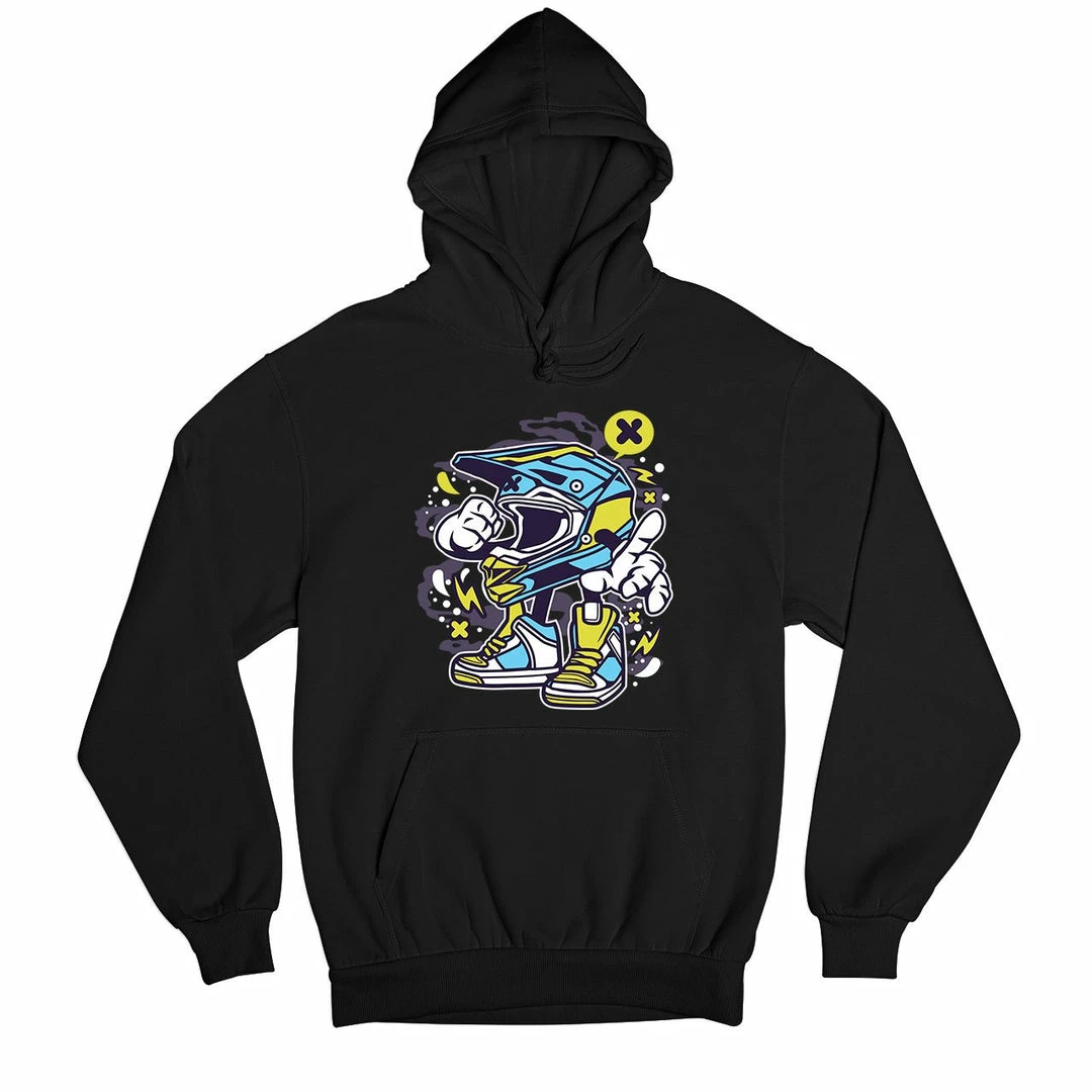 The Banyan Tee Hoodie - Motocross Helmet 1 The Banyan Tee Hoodie - Motocross Helmet