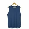 The Banyan Tee Graphic Junkies Sleeveless T-shirt - Navy Blue