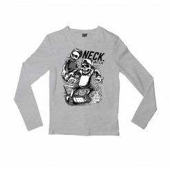 The Banyan Tee Full Sleeves T-shirt - Surfing Skeletons