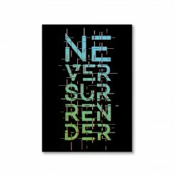The Banyan Tee Poster - Never Surrender