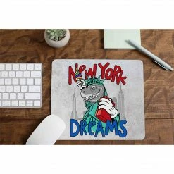 The Banyan Tee Mouse Pad - Statue Of Dino Mousepads