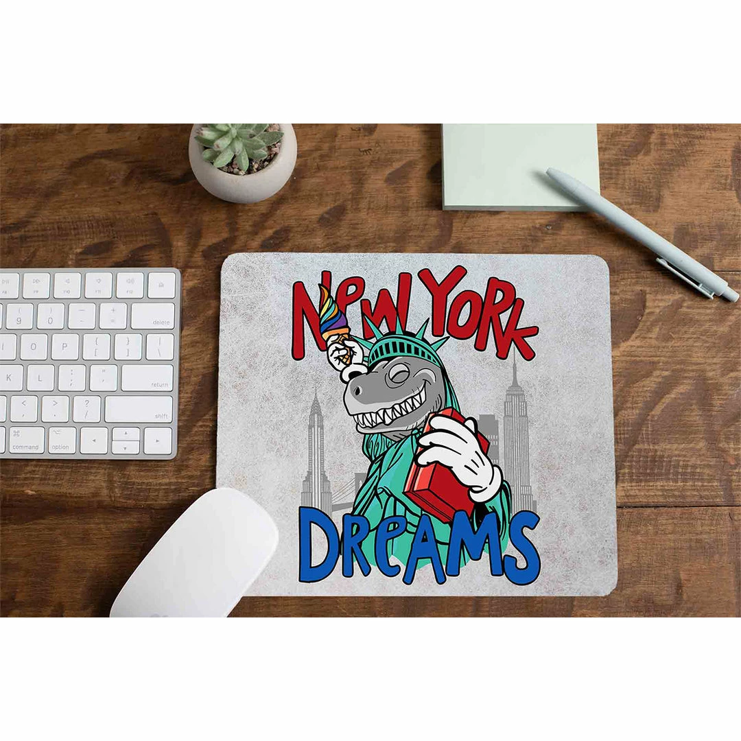 The Banyan Tee Mouse Pad - Statue Of Dino Mousepads 1 The Banyan Tee Mouse Pad - Statue Of Dino Mousepads
