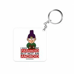 The Banyan Tee Keychains Radiohead Keychain - Paranoid Android