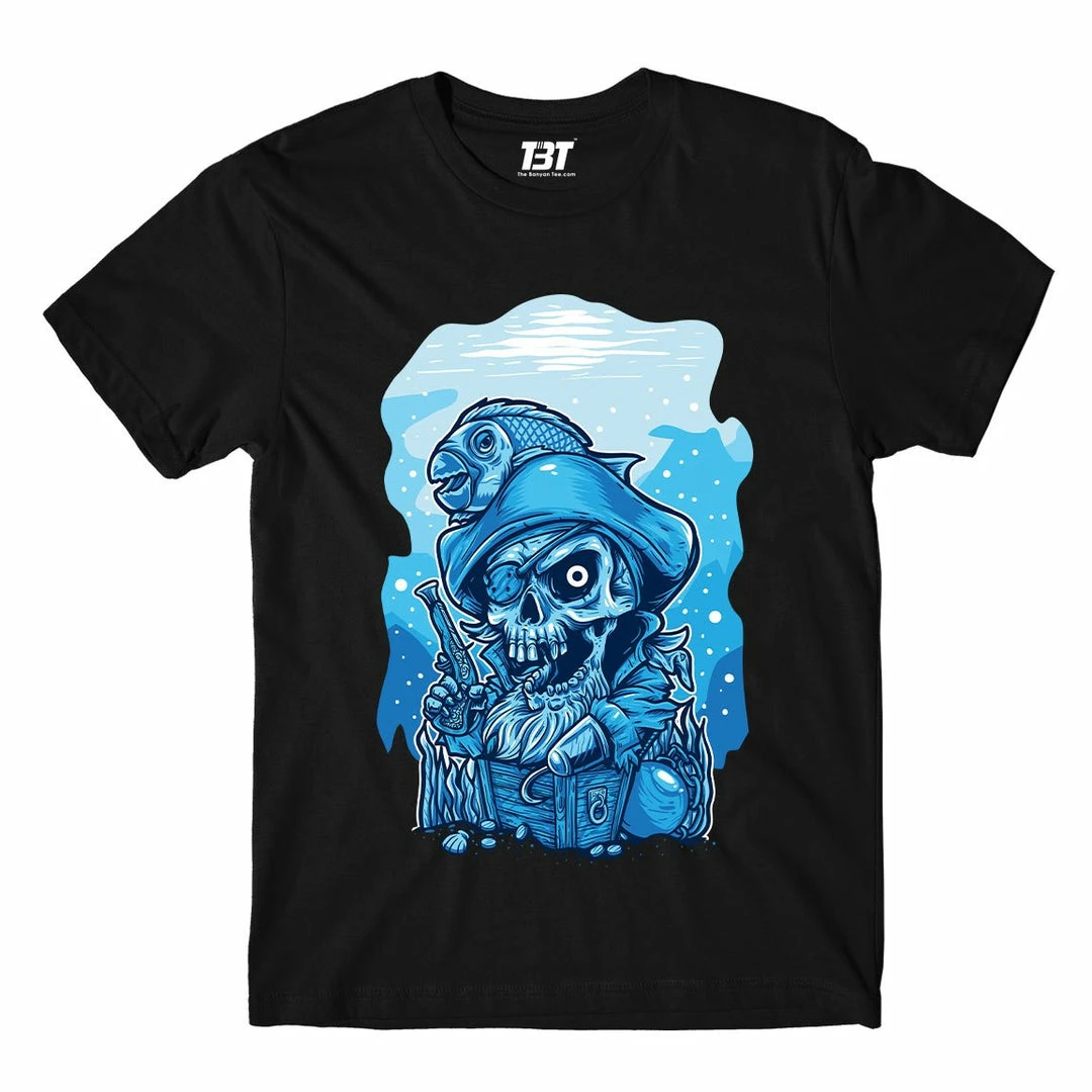 The Banyan Tee Printed T-shirt - Pirate T-shirts 1 The Banyan Tee Printed T-shirt - Pirate T-shirts