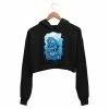 The Banyan Tee Printed Crop Hoodie - Pirate Crop Hoodies