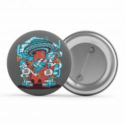 The Banyan Tee Badge - Pizza Abduction