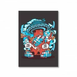 The Banyan Tee Poster - Pizza Abduction