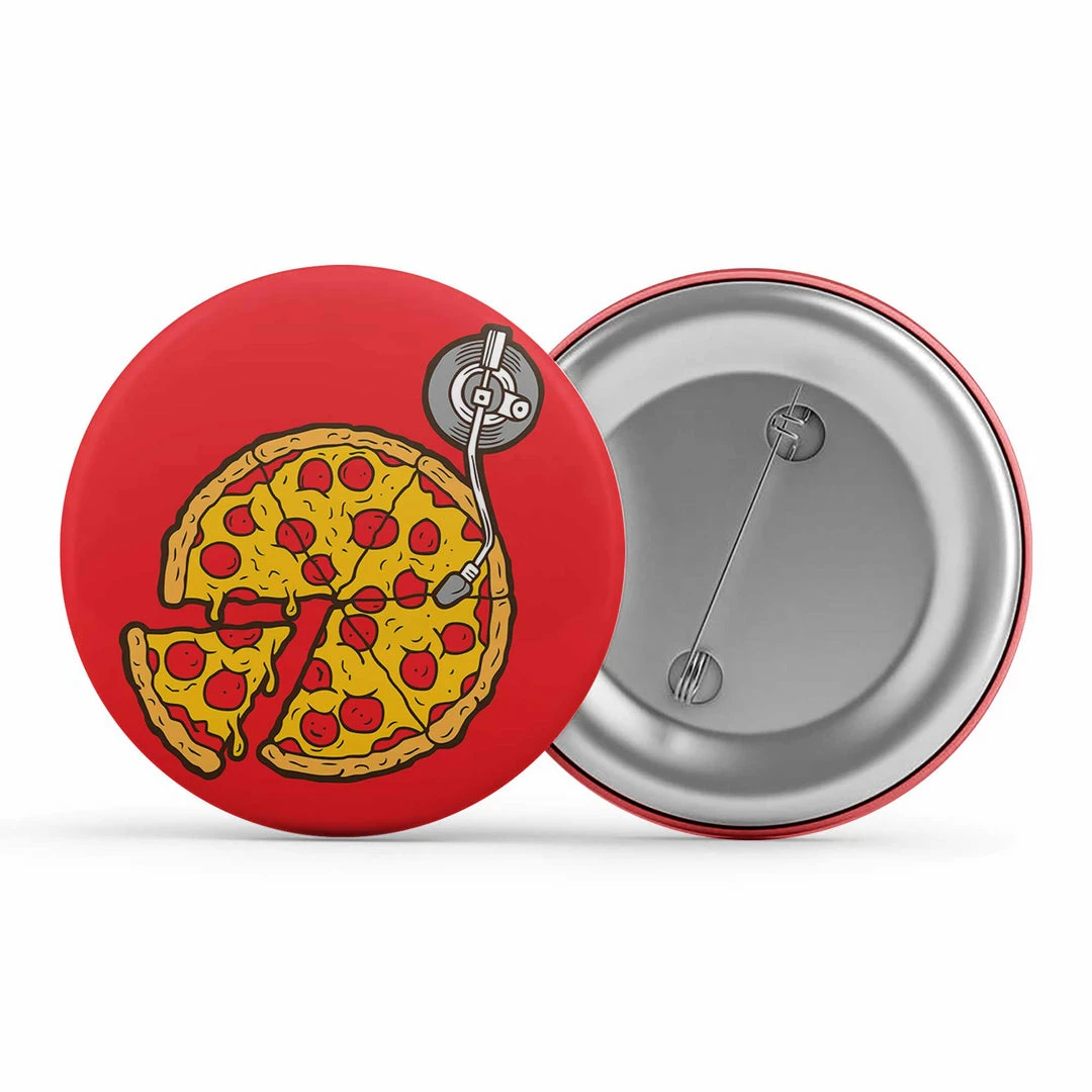 The Banyan Tee Badges Badge - The Pizza Record 1 The Banyan Tee Badges Badge - The Pizza Record