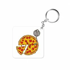 The Banyan Tee Keychains Keychain - The Pizza Record