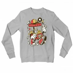 The Banyan Tee Sweatshirt - Corn Machine Cartoon