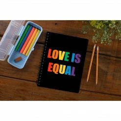 The Banyan Tee Notebooks Pride Notebook - Love Is Equal