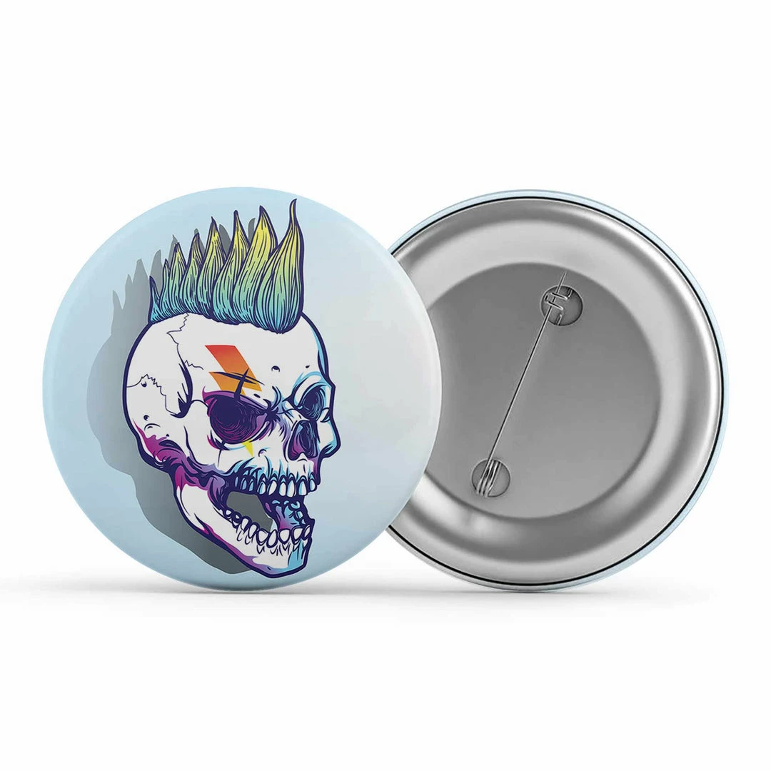The Banyan Tee Badge - Punky Skull Badges 1 The Banyan Tee Badge - Punky Skull Badges
