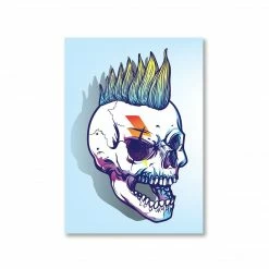 The Banyan Tee Poster - Punky Skull Posters