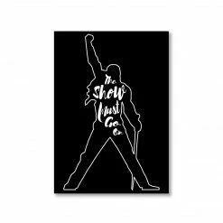 The Banyan Tee Queen Poster - The Show Must Go On