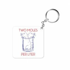 The Banyan Tee Keychains Keychain - Two Moles Per Liter