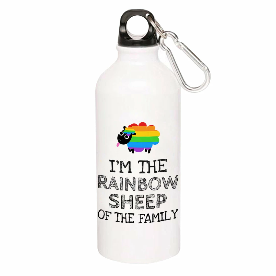The Banyan Tee Pride Sipper Bottle - Rainbow Sheep Sippers 1 The Banyan Tee Pride Sipper Bottle - Rainbow Sheep Sippers
