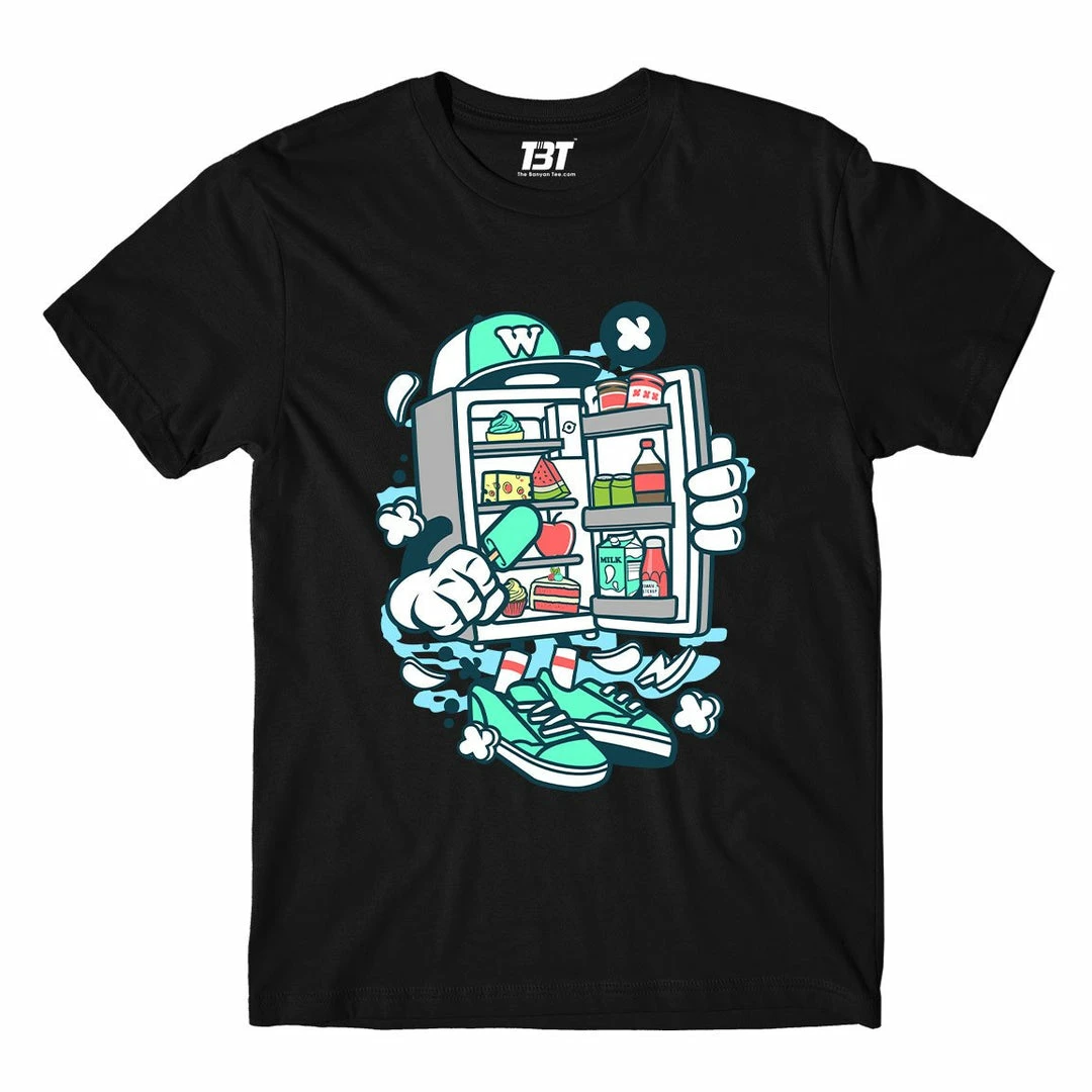The Banyan Tee T-shirts Cartoon T-shirt - Toon Refrigerator 1 The Banyan Tee T-shirts Cartoon T-shirt - Toon Refrigerator