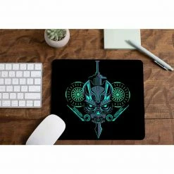 The Banyan Tee Mouse Pad - Robotic Skull Mousepads