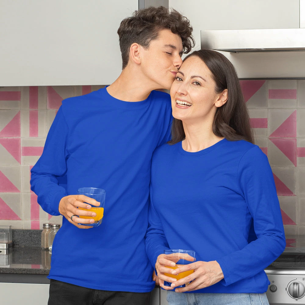 The Banyan Tee Full Sleeves T-shirt - Royal Blue Graphic Junkies 3 The Banyan Tee Full Sleeves T-shirt - Royal Blue Graphic Junkies