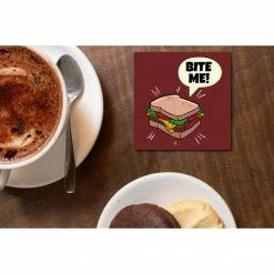 The Banyan Tee Coaster - Bite Me