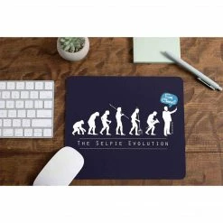 The Banyan Tee Mouse Pad - Selfie Evolution