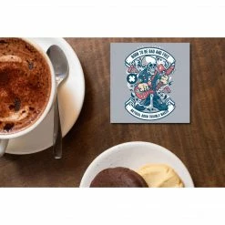 The Banyan Tee Coaster - Skull Guitarist Coasters