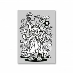 The Banyan Tee Poster - The Statue Of Liberty