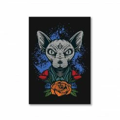 The Banyan Tee Poster - Sphynx Cat Posters