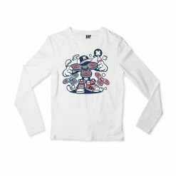 The Banyan Tee Full Sleeves T-shirt - Spinner Cartoon
