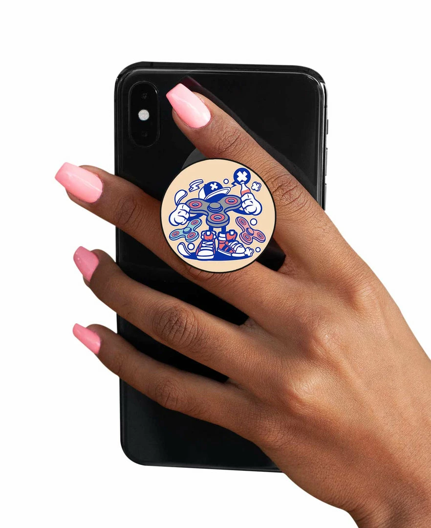 The Banyan Tee Pop Sockets Pop Socket - Spinner Cartoon 1 The Banyan Tee Pop Sockets Pop Socket - Spinner Cartoon