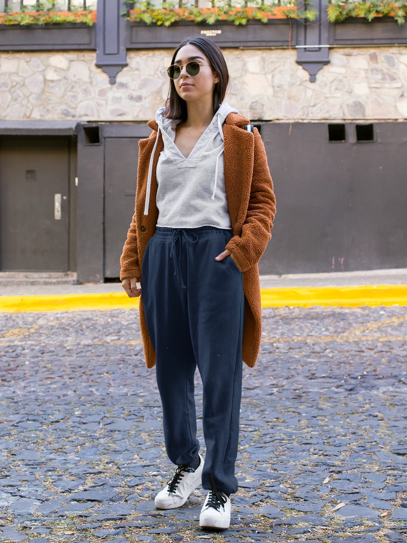 The Banyan Tee Graphic Junkies Jogger - Navy Blue 2 The Banyan Tee Graphic Junkies Jogger - Navy Blue