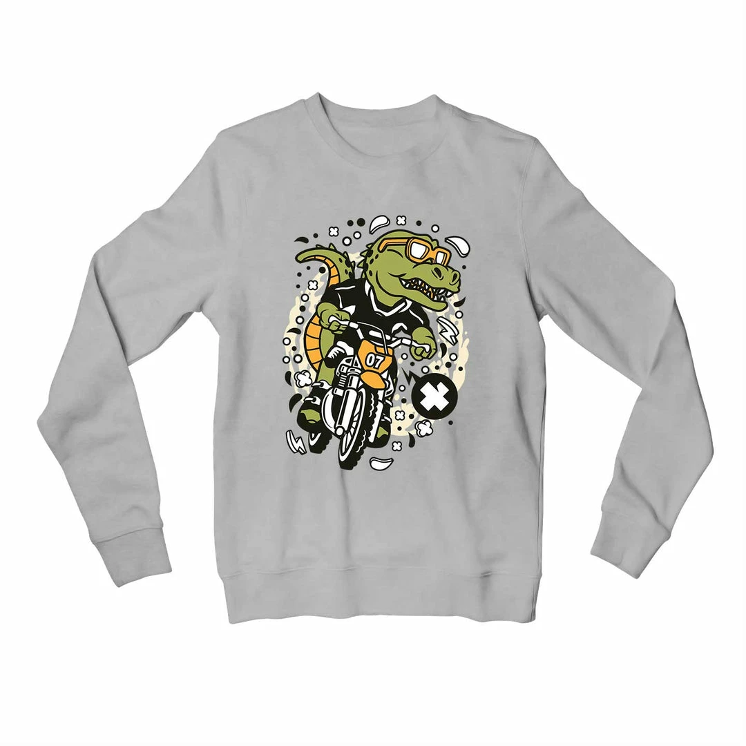 The Banyan Tee Sweatshirts Sweatshirt - Rider T-Rex 1 The Banyan Tee Sweatshirts Sweatshirt - Rider T-Rex