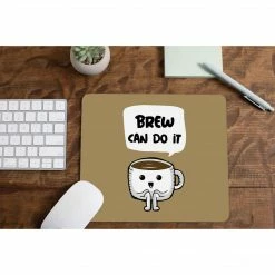 The Banyan Tee Mouse Pad - Brew Can Do It