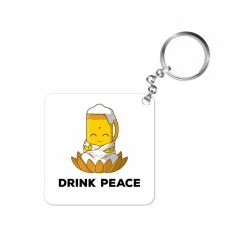 The Banyan Tee Keychain - Drink Peace