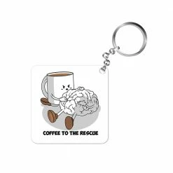 The Banyan Tee Keychain - Coffee To The Rescue