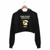 The Banyan Tee Crop Hoodies Printed Crop Hoodie - I Ride