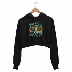 The Banyan Tee Crop Hoodie - Wish You Were Here