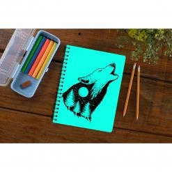 The Banyan Tee Notebook - Abstract Wolf Notebooks