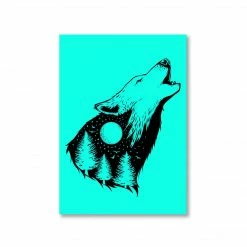 The Banyan Tee Poster - Abstract Wolf Posters