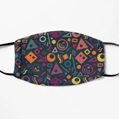 The Banyan Tee Mask - Geometric Pattern