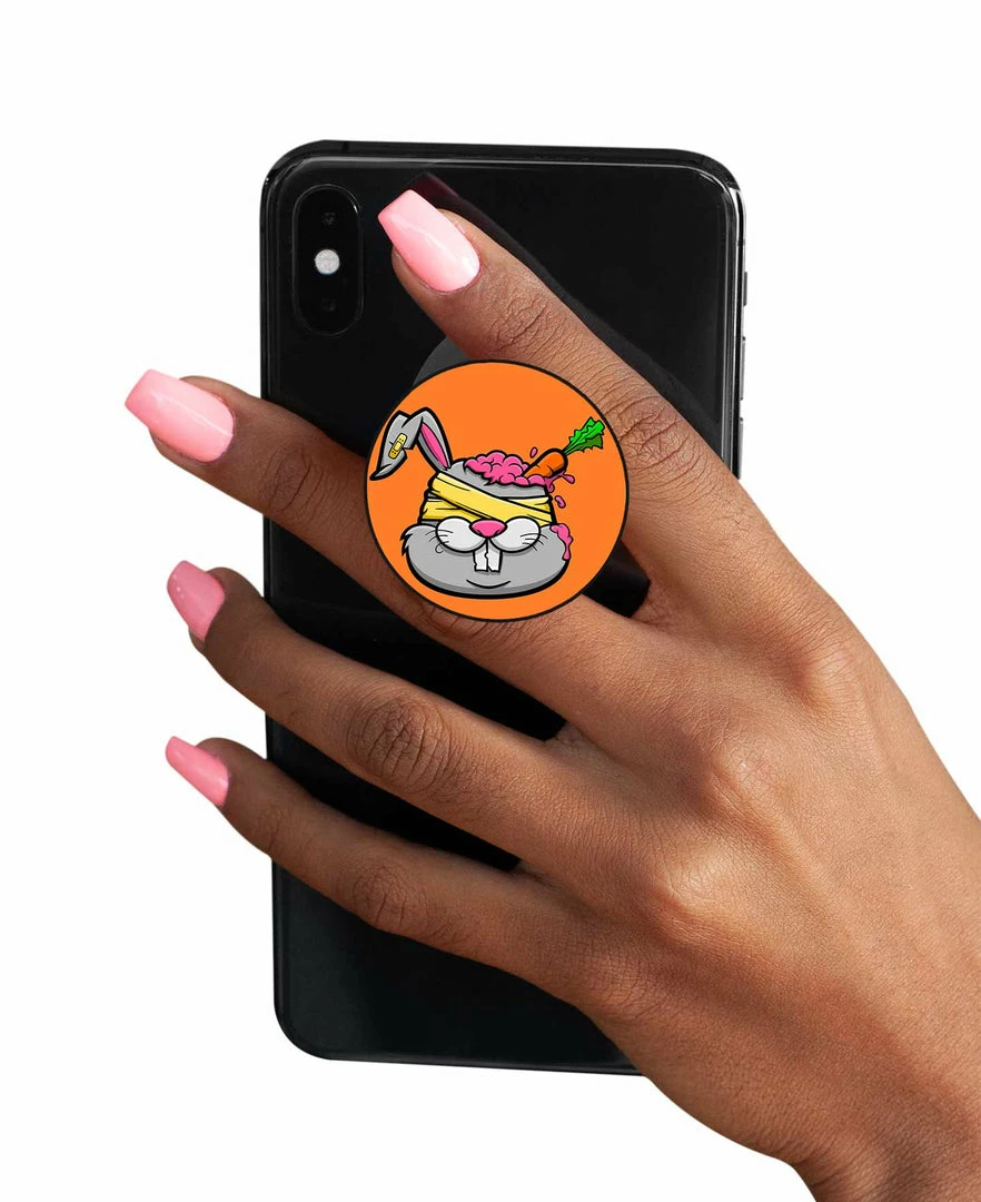 The Banyan Tee Pop Socket - The Zombie Bunny 1 The Banyan Tee Pop Socket - The Zombie Bunny