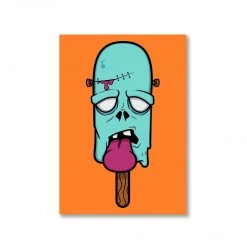 The Banyan Tee Posters Poster - Zombie Ice Cream
